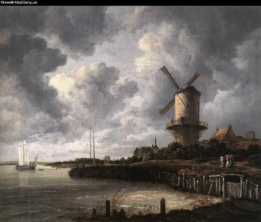 Jacob van Ruisdael The Windmill at Wijk bij Duurstede